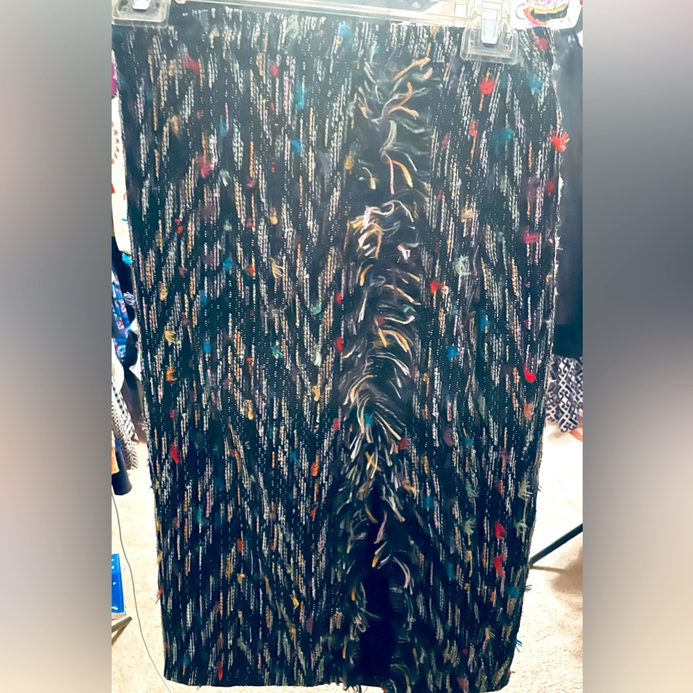 Eva Franco sample size 2 tweed skirt